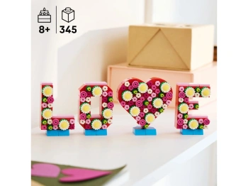 LEGO 40867 Iconic Litery pełne miłości