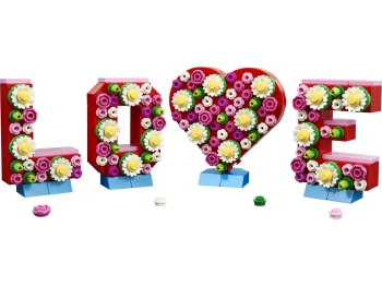 LEGO 40867 Iconic Litery pełne miłości