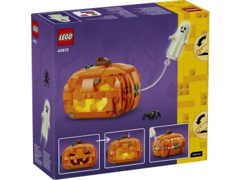 LEGO 40872 Iconic Halloweenowa latarnia z dyni