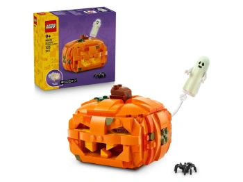 LEGO 40872 Iconic Halloweenowa latarnia z dyni