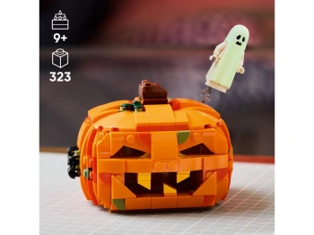 LEGO 40872 Iconic Halloweenowa latarnia z dyni