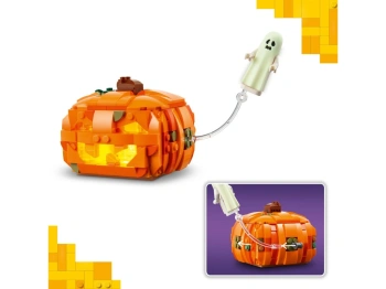 LEGO 40872 Iconic Halloweenowa latarnia z dyni