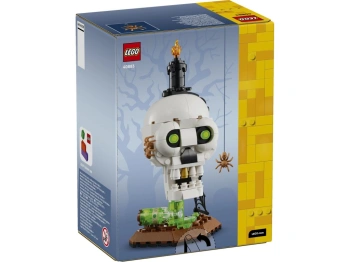 LEGO 40883 Iconic Halloweenowa czaszka ze świecą