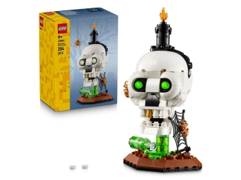 LEGO 40883 Iconic Halloweenowa czaszka ze świecą