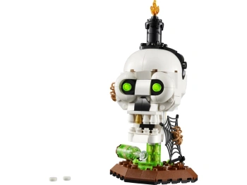 LEGO 40883 Iconic Halloweenowa czaszka ze świecą