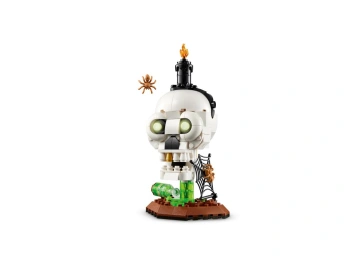 LEGO 40883 Iconic Halloweenowa czaszka ze świecą