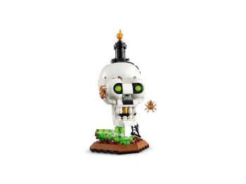 LEGO 40883 Iconic Halloweenowa czaszka ze świecą