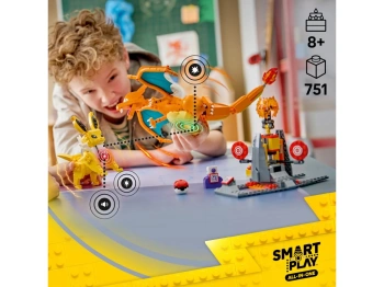 LEGO 72167 Pokémon SMART Play: Charizard kontra Jolteon — ostateczna bitwa