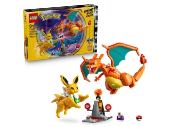 LEGO 72167 Pokémon SMART Play: Charizard kontra Jolteon — ostateczna bitwa