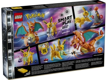 LEGO 72167 Pokémon SMART Play: Charizard kontra Jolteon — ostateczna bitwa