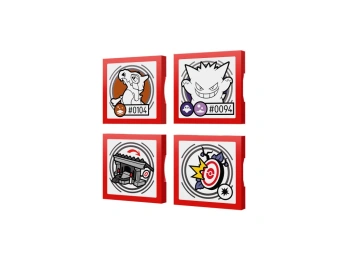 LEGO 72166 Pokémon SMART Play: Cubone i Gengar — upiorne starcie