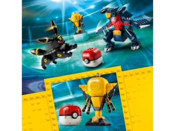 LEGO 72165 Pokémon SMART Play: Umbreon kontra Garchomp — walka o mistrzostwo