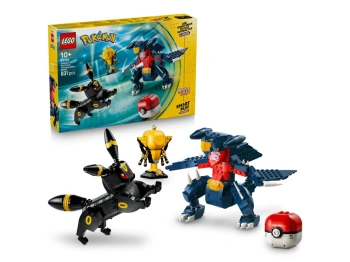 LEGO 72165 Pokémon SMART Play: Umbreon kontra Garchomp — walka o mistrzostwo