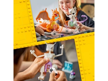 LEGO 72163 Pokémon SMART Play: Ucieczka z laboratorium Mewtwo