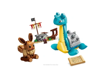 LEGO 72162 Pokémon SMART Play: Eevee i Lapras — poszukiwanie skarbów