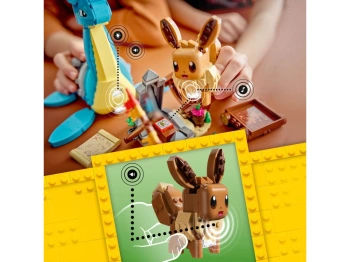 LEGO 72162 Pokémon SMART Play: Eevee i Lapras — poszukiwanie skarbów