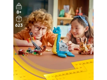 LEGO 72162 Pokémon SMART Play: Eevee i Lapras — poszukiwanie skarbów