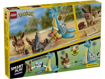 LEGO 72162 Pokémon SMART Play: Eevee i Lapras — poszukiwanie skarbów