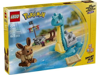 LEGO 72162 Pokémon SMART Play: Eevee i Lapras — poszukiwanie skarbów
