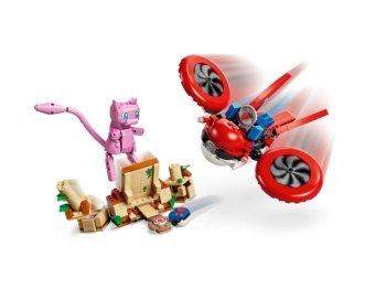 LEGO 72161 Pokémon SMART Play: Poszukiwania Mitycznego Mew za pomocą drona