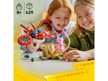 LEGO 72161 Pokémon SMART Play: Poszukiwania Mitycznego Mew za pomocą drona