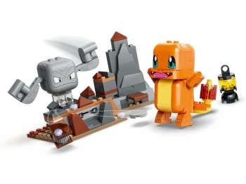 LEGO 72157 Pokémon SMART Play™: Charmander i Geodude — starcie w jaskini
