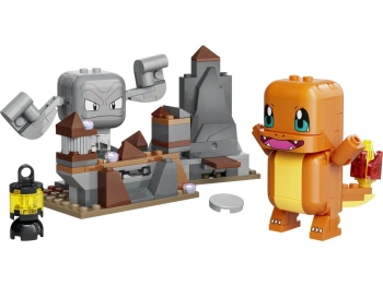 LEGO 72157 Pokémon SMART Play™: Charmander i Geodude — starcie w jaskini