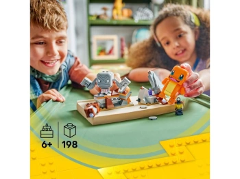 LEGO 72157 Pokémon SMART Play™: Charmander i Geodude — starcie w jaskini