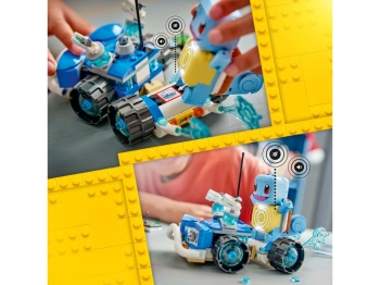LEGO 72156 Pokémon SMART Play: Przygoda Trenera ze Squirtle i pojazdem terenowym