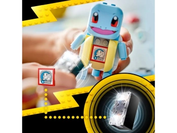 LEGO 72156 Pokémon SMART Play: Przygoda Trenera ze Squirtle i pojazdem terenowym