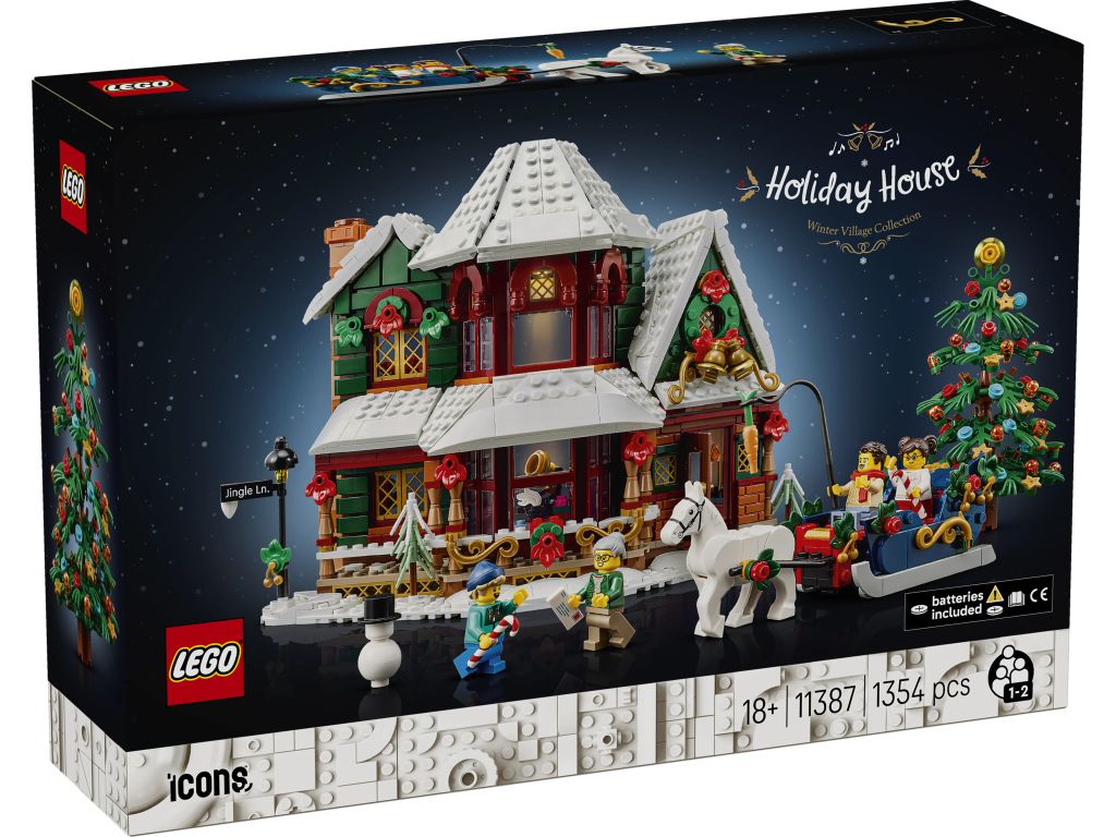 LEGO 11387 Icons Świąteczny domek