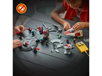 LEGO 75427 Star Wars Smart Play: Pojedynek w Sali Tronowej i A-Wing