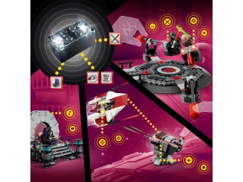 LEGO 75427 Star Wars Smart Play: Pojedynek w Sali Tronowej i A-Wing
