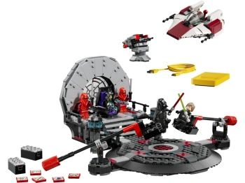 LEGO 75427 Star Wars Smart Play: Pojedynek w Sali Tronowej i A-Wing