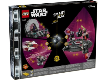 LEGO 75427 Star Wars Smart Play: Pojedynek w Sali Tronowej i A-Wing