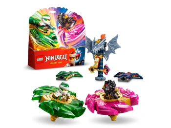 LEGO 71875 Ninjago Lloyd Kontra Ras - Pojedynek Spinnerów