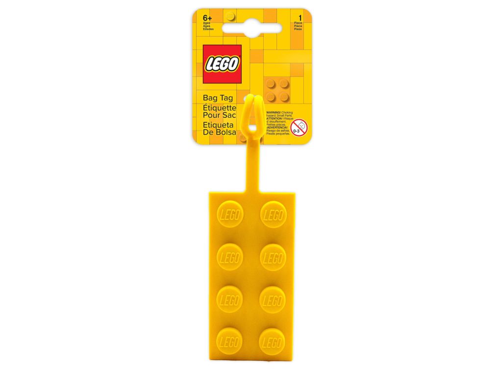 LEGO 53657 Classic Zawieszka do bagażu Klocek LEGO (Żółty)