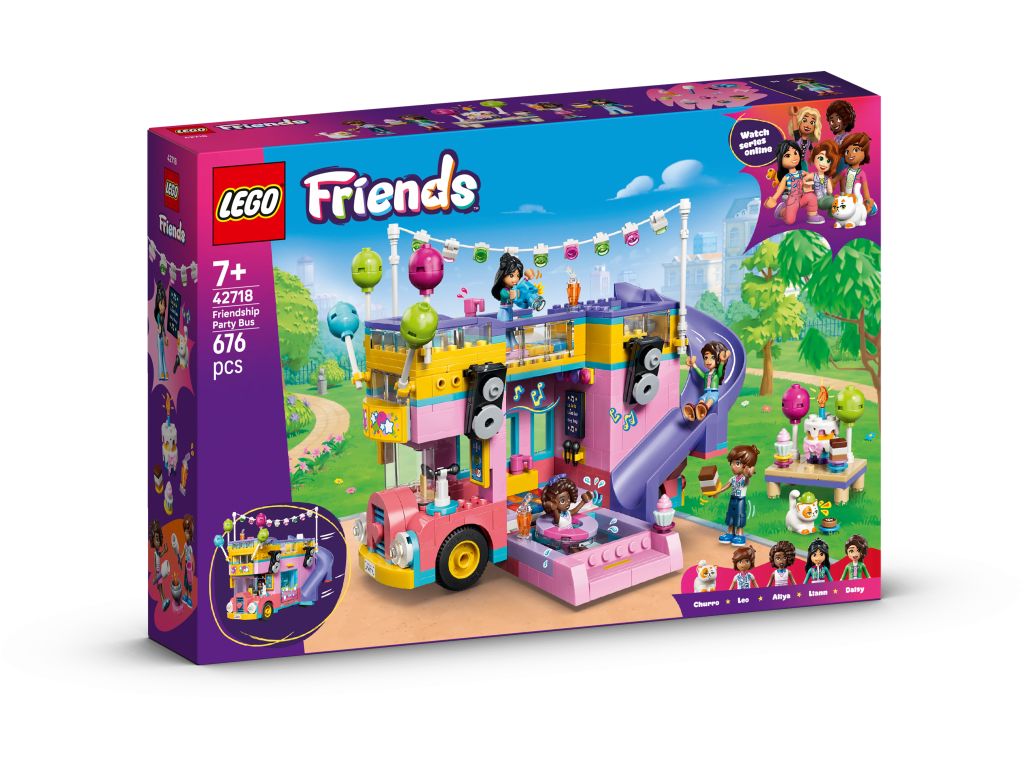 LEGO 42718 Friends Imprezowy Autobus Przyjaciół