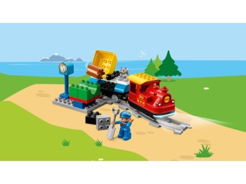  LEGO DUPLO 10874 Pociąg parowy