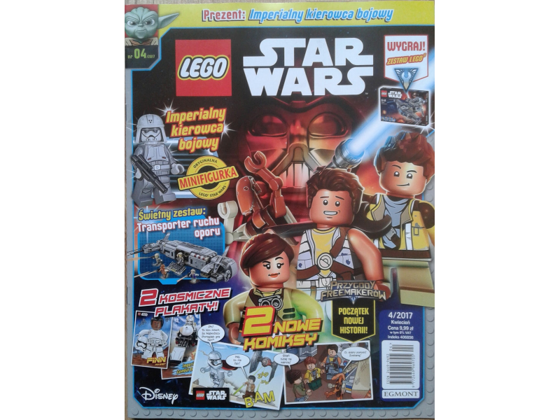 LEGO Star Wars 406856 magazyn 4/2017 + Imperialny kierowca bojowy