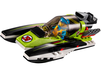 LEGO City 60114 Łódź wyścigowa