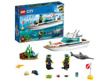  LEGO City 60221 Jacht