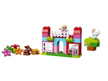 LEGO DUPLO 10571 Zestaw z różowymi klockami