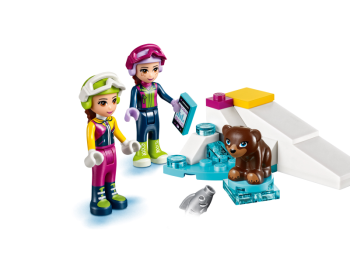 LEGO Friends 41324 Wyciąg narciarski w zimowym kurorcie