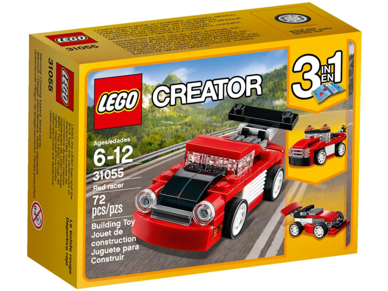 LEGO Creator 31055 Czerwona wyścigówka 