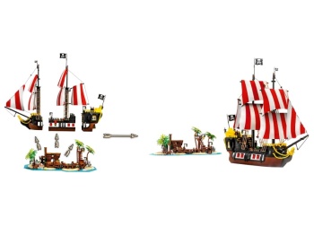 LEGO Ideas 21322 Piraci z Zatoki Barakud