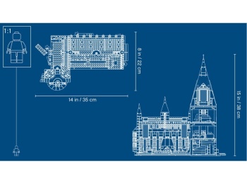 Wielka Sala w Hogwarcie LEGO 75954 Harry Potter 