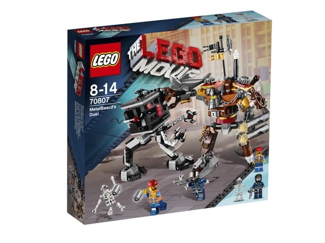 LEGO MOVIE 70807 Pojedynek Metal Bearda