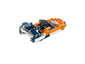  LEGO Creator 31089 Słoneczna wyścigówka 