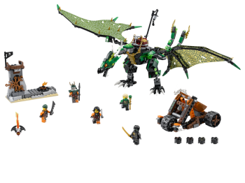 LEGO NINJAGO 70593 Zielony smok NRG